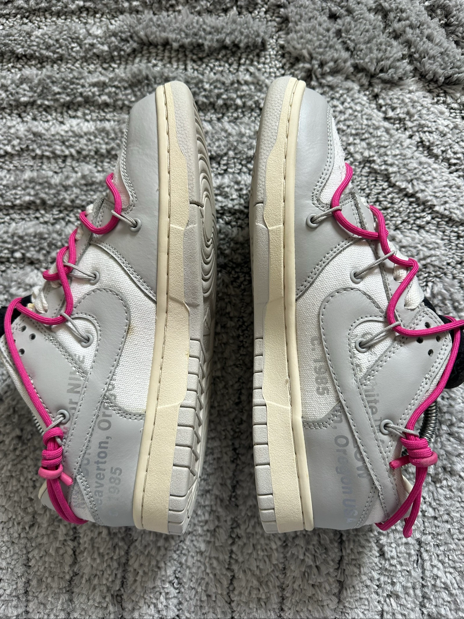 Nike x Off White | Nike Dunk Low x Off White Grey | Size 42 – photo 6
